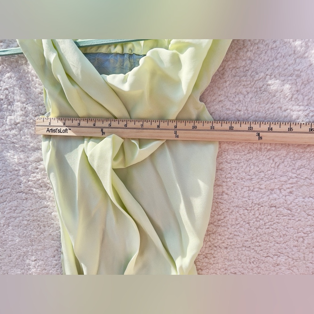 Vivienne Westwood Pastel Green Crowl neck pencil dress - Picture 6 of 11